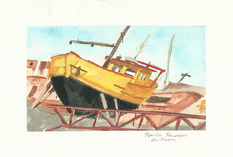 Puerto Rawson Barcos